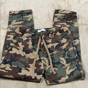 Camo joggers